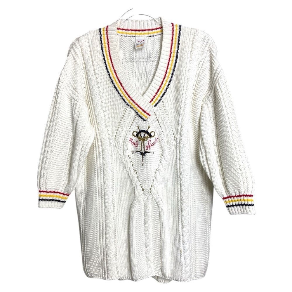 Vintage 80s Mondi Sport knit sweater size M/L